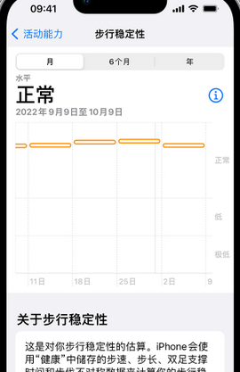 东至iPhone手机维修如何在iPhone开启'步行稳定性通知'