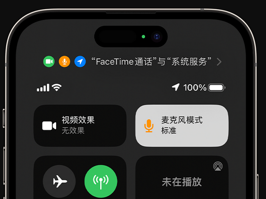 东至苹果授权维修网点分享iPhone在通话时让你的声音更清晰 