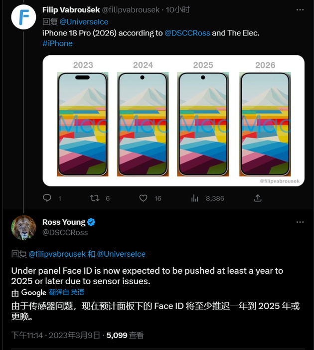 东至苹果手机维修分享:屏下Face ID有什么优势？iPhone何时会有屏下Face ID？ 