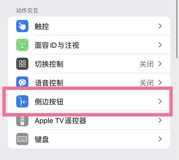 东至苹果14维修店分享iPhone14 Plus侧键双击下载功能关闭方法 