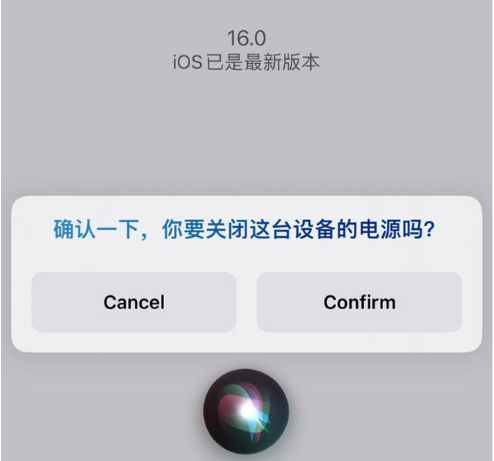 东至苹果手机维修分享iOS 16 Beta5为什么要取消Siri语音关机功能 