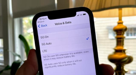 东至苹果手机维修分享iPhone 12如何打开或关闭5G网络 